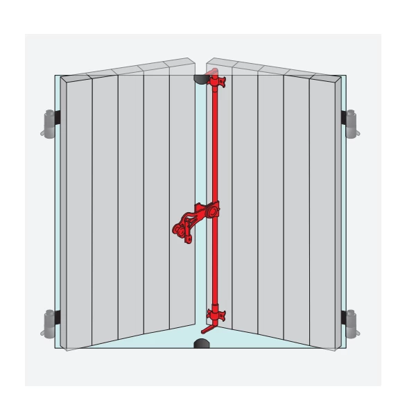 Accessoires Montage Espagnolette Ronde Provence Torbel Zinc Blanc 3 Accessoires Montage Espagnolette Ronde Provence Torbel Zinc Blanc