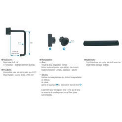 Verrouille Volet Double 1 Vantail Noir Diamètre 14 Mm 3517650583793 9 Verrouille Volet Double 1 Vantail Noir Diamètre 14 Mm 3517650583793 -Bosch Soldes 9470776 1