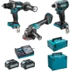 Ensemble De 3 Machines 40 V Max Li-Ion 4 Ah XGT (DF001G + GA005G + TD001G) MAKITA - DK0125G301 1 Ensemble De 3 Machines 40 V Max Li-Ion 4 Ah XGT (DF001G + GA005G + TD001G) MAKITA - DK0125G301 -Bosch Soldes MAK0669 1