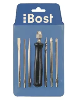 Tournevis Multilames + Pochette 4 Lames - BOST - 674050