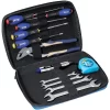 Trousse BOST Expert - 12 Outils : 4 Clés à Fourche + 5 Tournevis + 1 Pince + 1 Cutter + 1 Mètre - 889310