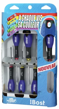 Coffret 6 Tournevis Expert BOST - 849610