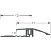 Seuil De Porte Percé Alu Titane Largeur 44 Mm Dénivelé 7 à 17 Mm Longueur 0.9 M Romus 1220 -Bosch Soldes d1250