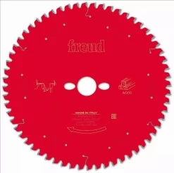 Lame Pour Scie Circulaire Portative FREUD - Ø260 2,4/1,8 AL30 Z60 BA -5° - F03FS09760 -FR26W001M