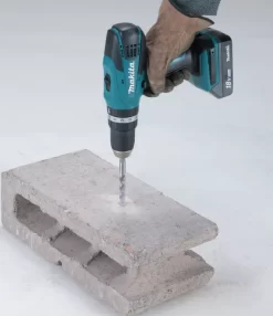 Perceuse Visseuse à Percussion MAKITA 18V Li-Ion 1.3Ah En Mallette ALU + KIT D'accessoires - HP457DWEX4 7 Perceuse Visseuse à Percussion MAKITA 18V Li-Ion 1.3Ah En Mallette ALU + KIT D'accessoires - HP457DWEX4 -Bosch Soldes hp457