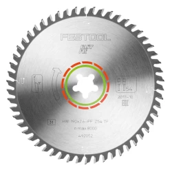 Festool Lame Scie Circulaire Sols Laminés Et Minéraux 190x2,6 Ø 190mm 54 Dents