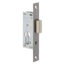 Serrure à Encastrer 1 Point Pêne Dormant Seul - Metalux 14 - Coffre 36 X 95 Mm - Axe 21 Mm