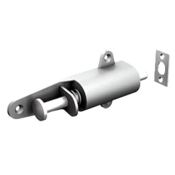 Verrou De Volet Métal Nickelé Brossé Avec Gâche : Mantion 1313