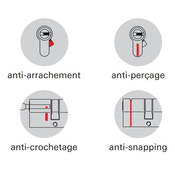 Cylindre Thirard Transit 1 - Nickel Velours - 50 X 50 Mm 5 Cylindre Thirard Transit 1 - Nickel Velours - 50 X 50 Mm – Image 3